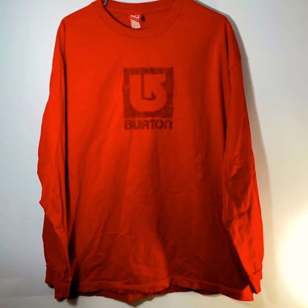 Burton XL Men’s red long sleeve tee